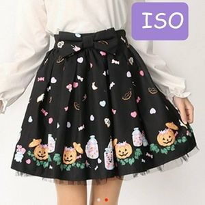 ISO ank rouge Halloween skirt